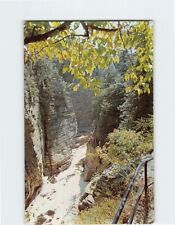 Postcard Vertical Sandstone Walls In Famous Ausable Chasm New York USA picture