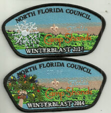 2014 North Florida Council Winterblast CSP set Staff and Camper Lodge 200 picture