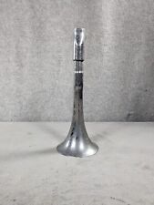 Vintage Silver Single Blow Horn 9.5