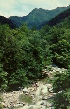 Postcard-Little Pigeon River & Chimney Tops Great Smoky Mountains National Park picture