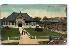 OWENSBORO, KY Kentucky ~ UNION RAILROAD STATION c1910s Depot Postcard picture