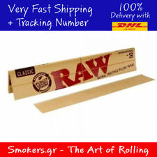 5x Raw Classic SuperNatural Cigarette Rolling PaperS Size 12 inch picture