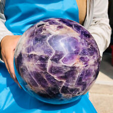 13.9LB Natural dream amethyst sphere quartz polished ball crystal healing decor picture