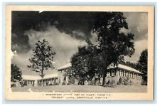 c1920's Monastery Dormitory At Right From Trappist Monks Berryville VA Postcard picture