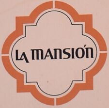 1980s La Mansion del Rio Hotel Restaurant Menu Las Canarias San Antonio Texas #1 picture