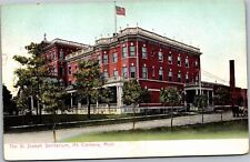 Postcard MI Mt. Clemens - St. Joseph Sanitarium picture