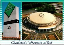 Charlotte's Hornets Nest Aerial View Charlotte Coliseum Postcard PC1 picture