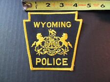  Vintage Wyoming Pa police patch Obsolete picture