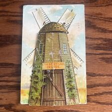 Interactive Foldout Victorian Trade Card Washburn-Crosby Flour #H23 picture