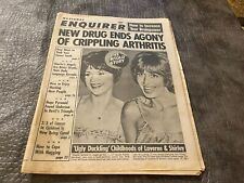 JAN 17 1978 NATIONAL ENQUIRER tabloid magazine LAVERNE AND SHIRLEY picture