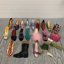 Raine Just The Right Shoe Miniature Heels, Sandals Boot And Bags Lot Of 21 picture