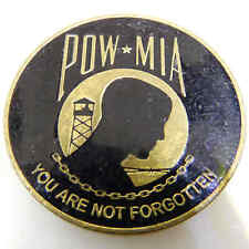 POW MIA YOU ARE NOT FORGOTEN CHALLENGE COIN picture