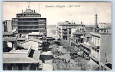 PORT SAID General View EGYPT Postcard picture