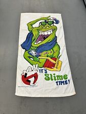 RARE Vintage Its Slime Time Ghostbusters Beach Towel Kool King Columbia Pictures picture