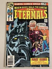 Eternals #1 1st app. Eternals, Ikaris, Makkari, Kro Marvel Comics 1976 picture