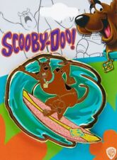 Scooby-Doo Scooby Surfing Stained Glass Enamel Pin New picture