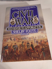 The Civil War Red River to Appomattox by Shelby Foote Softcover 9.25