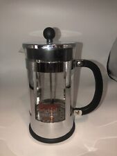 French Press Coffee Maker Bodum Chrome Stainless Nice picture