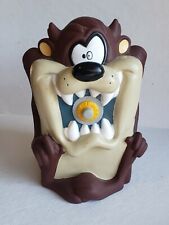 Vintage 1997 Warner Brothers Taz Coin Penny Bank Tazmanian Devil Looney Tunes J9 picture