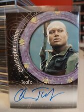 Stargate SG-1 Season 5 Christopher Judge A21 Autograph Card as Teal'c 2003 NM  picture