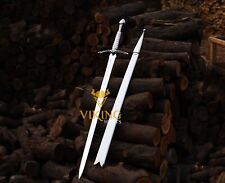 Monogram Sword, White Sword of Glamdring The Elven King Long Sword Battle Ready picture