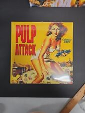 2007 Pulp Attack Pulp Fiction 16-Month Calendar Sealed Unopened READ picture