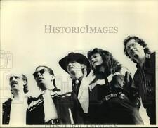 1990 Press Photo The Cornell Hurd Band, honky-tonk swing band from Texas. picture