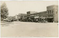 Chestnut Street - Jefferson Iowa - antique RPPC picture