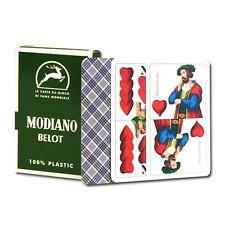 Modiano Belot Italian Deck 100% Plastic Playing Cards picture
