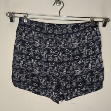 Vintage Walt Disney World Silk Shorts Boxers Large 36 - 38 Mens 90s Mickey picture
