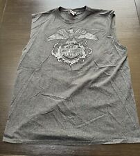 Harley Davidson Men’s Sleeveless T-shirt Size XL Front And Back Print 2006 picture