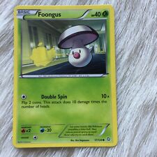 Pokemon Card FOONGUS 17 124 Card XY Dragons Exalted 2015 Pokemon Trading Card NM picture