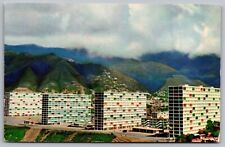Caracas Venezuela Aerial View Buildings Scenic Mountain Landscape DB Postcard picture