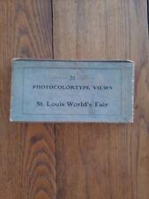 1904 St. Louis World's Fair - 24 Photocolortype Views Stereoscope Cards  picture