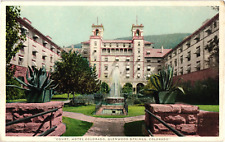 Hotel Colorado Glenwood Springs Colorado Divided Unused Postcard 1910s picture