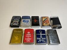Lot Of 9 Vintage Non-Zippo Lighters picture
