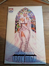 THE INVINCIBLE IRON MAN #10 (NATHAN SZERDY EXCLUSIVE EMMA FROST VARIANT) picture