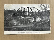 Postcard Independence IA Iowa Second Street Bridge Vintage 1909 PC picture