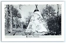 c1950's Tent Field Frank Philips Ranch Woolaroc Oklahoma OK Vintage Postcard picture