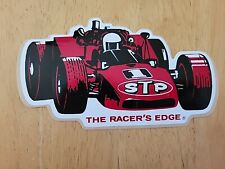 Vintage 1972 STP The Racer's Edge #1 Indy 500 Decal/Sticker picture