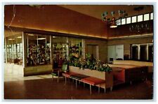 1957 Gift Shop Lobby Glass House Restaurant Indiana Toll Road Indiana Postcard picture
