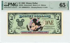 1995 $1 Disney Dollar Mickey PMG 65 EPQ (DIS36) picture