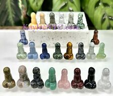 Wholesale Lot 24 Pcs 1” Mixed Crystal Mini Peen Healing Energy picture