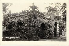 West Bend Iowa Grotto of the Redemption - 104 North & East Front - CPCC -RPPC picture
