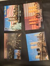 Postcard World Trade Center, New York City, 1973-2001 City Merchandise Lot Of 4 picture
