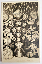 1910'S RPPC POSTCARD...COLLECTION OF INDIAN BASKETS KEELER CALIFORNIA A A FORBES picture