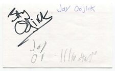 Jay Odjick Signed 3x5 Index Card Autographed Signature Author Writer Producer picture