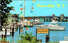 1976, Snug Harbor, OCEAN CITY, New Jersey Chrome Postcard - Curt Teich picture