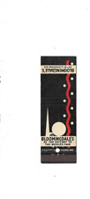 Vintage Matchcover Bloomingdales' At The Gateway To The World's Fair picture