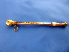 VICTORIAN GOLD FILLED ENGRAVED DESIGN CHATELAINE PENCIL 2 7/8